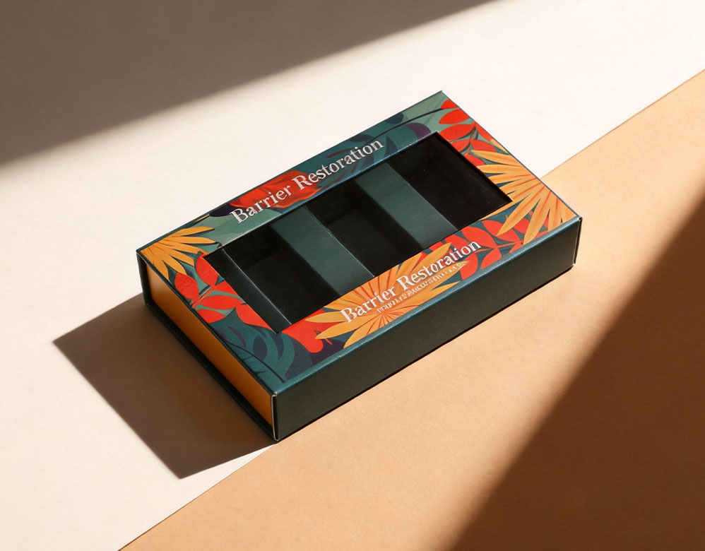 Custom Essential Oil Gift Box for 3 Bottles with Magnetic Closure