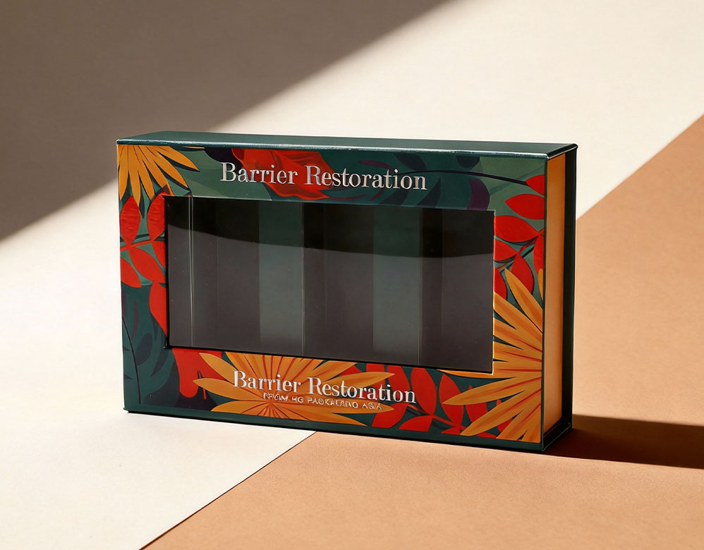 Custom Essential Oil Gift Box for 3 Bottles with Magnetic Closure