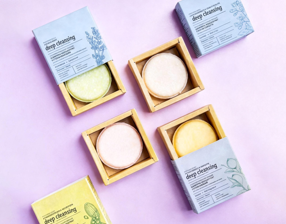 Eco-Friendly Kraft Paper Packaging Box for Artisanal Soap