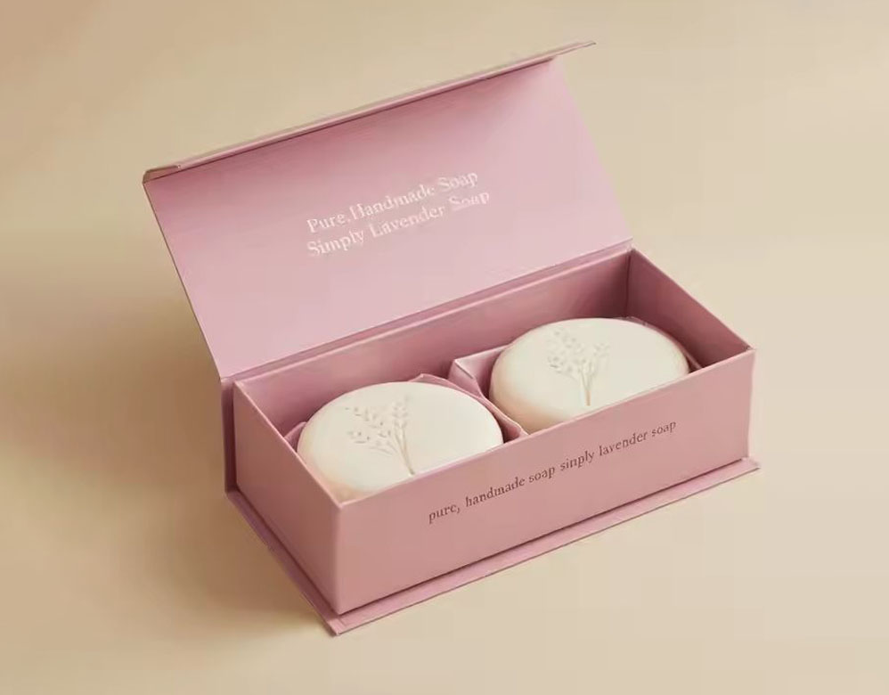 Premium Magnetic Closure Rigid Box for Soap Gift Sets