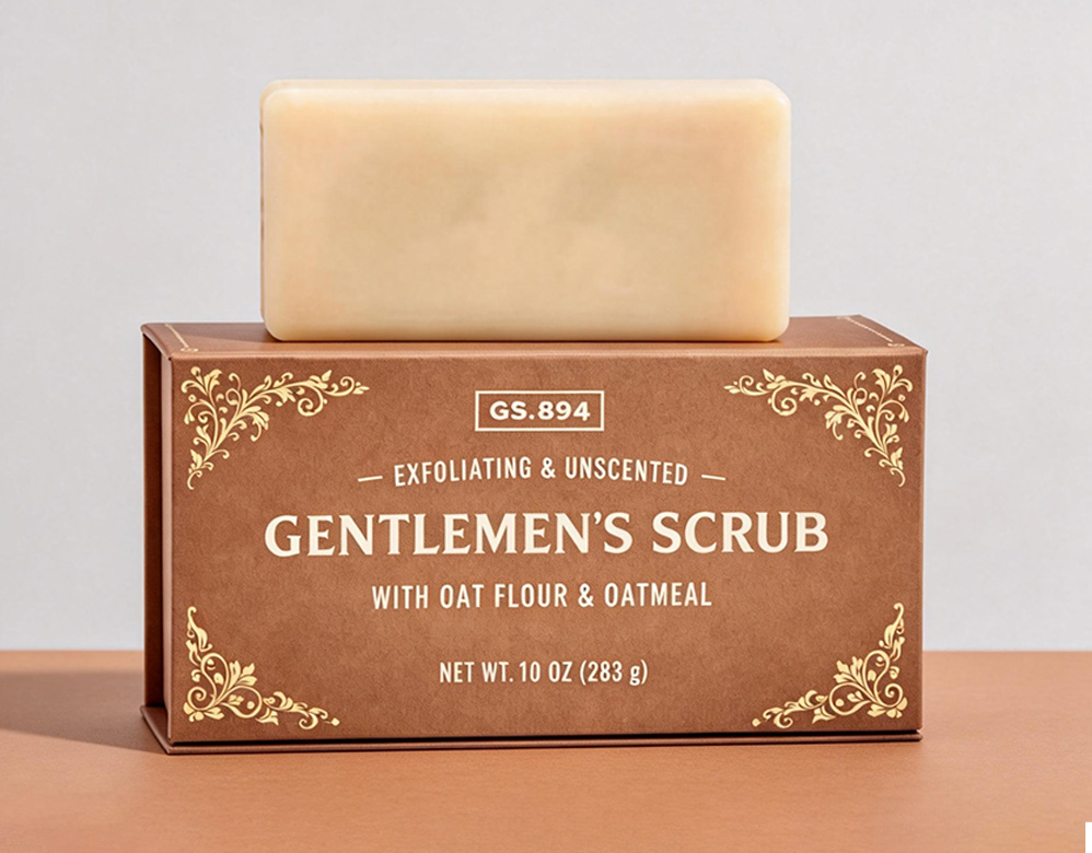 Sophisticated Rigid Soap Packaging Box for Men’s Grooming