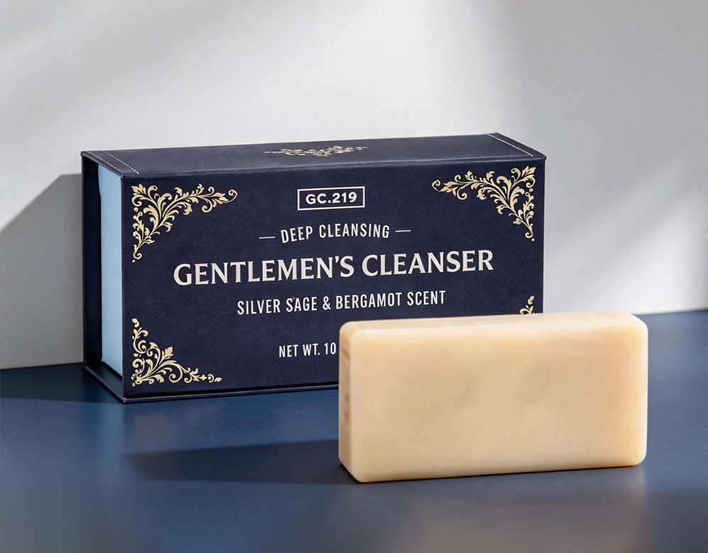 Sophisticated Rigid Soap Packaging Box for Men’s Grooming