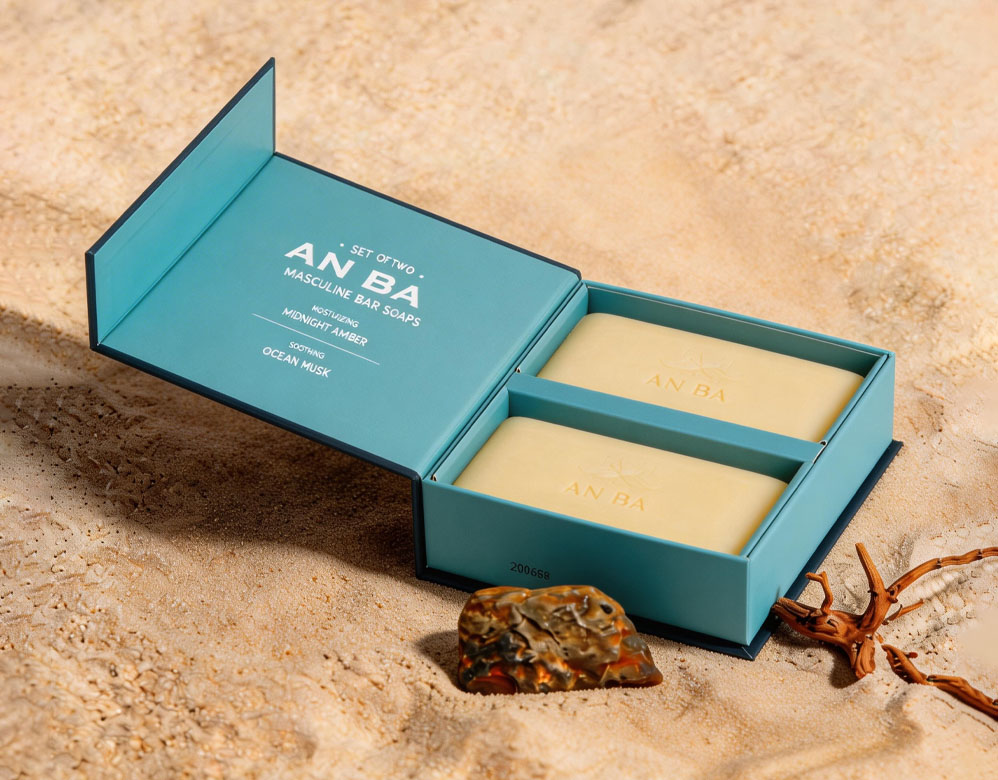Premium Magnetic Closure Rigid Box for Soap Gift Sets
