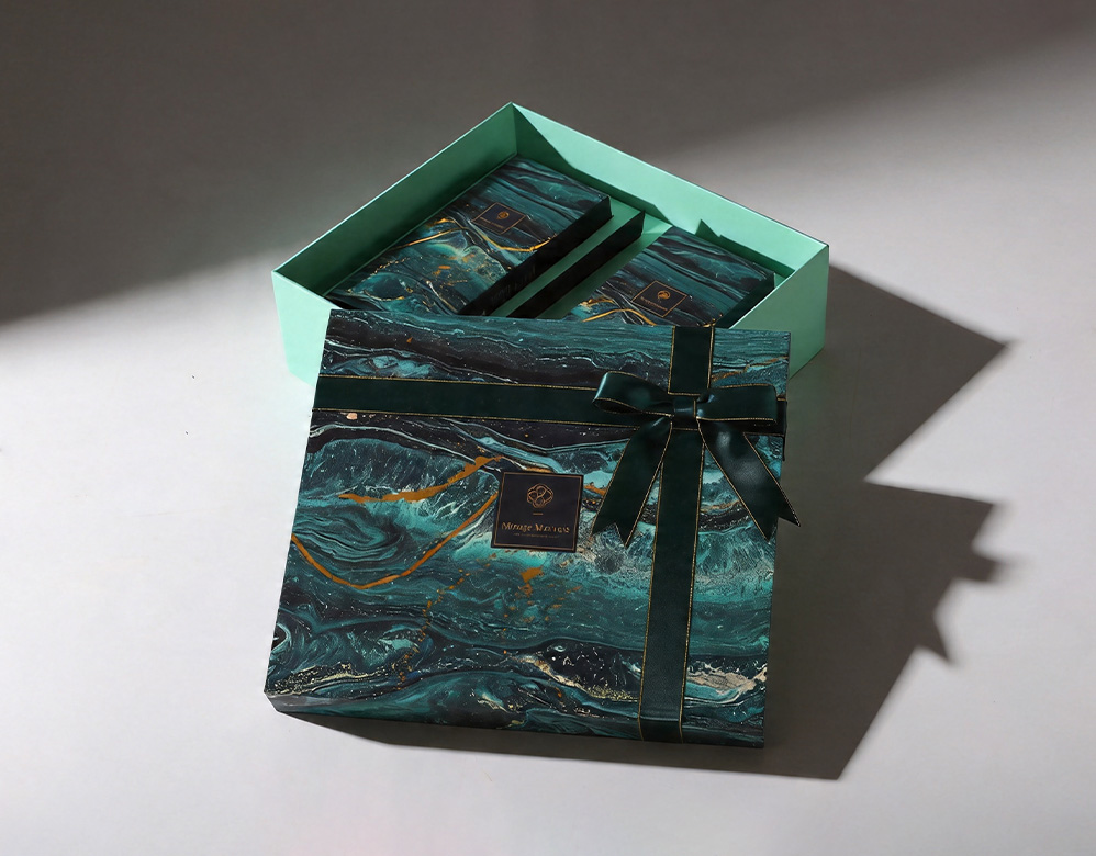 Luxury Skincare Full Packaging Set (Mailer + Rigid Box + Bag)