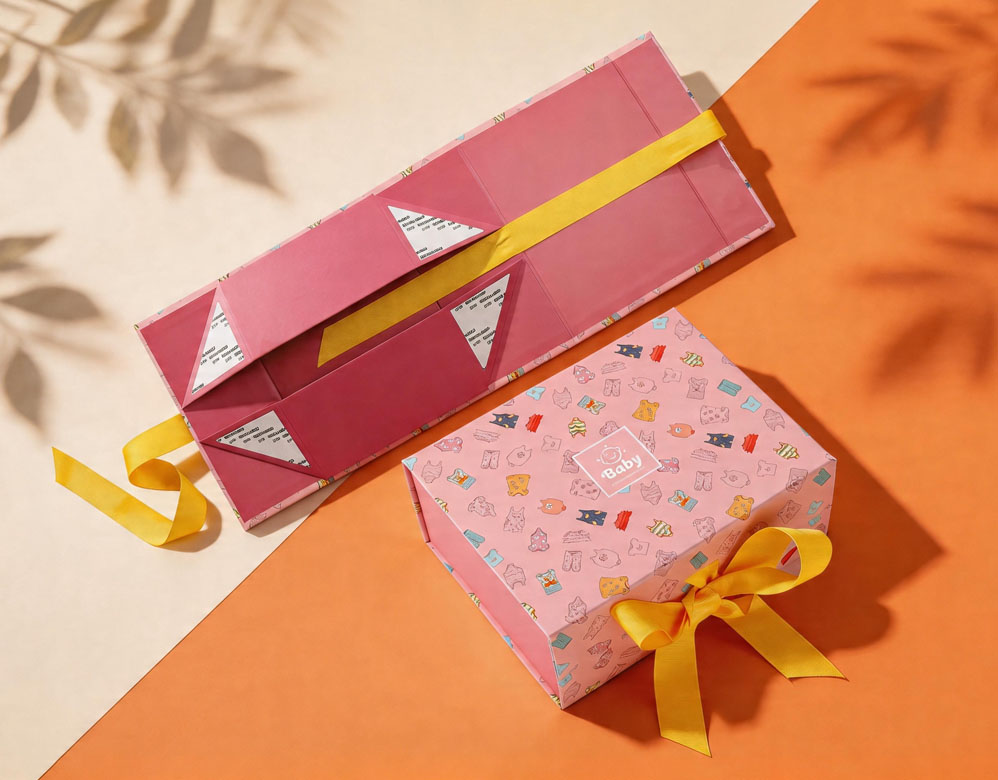 Luxury FSC Certified Makeup Folding Box Custom Gold Foil Cosmetic Packaging