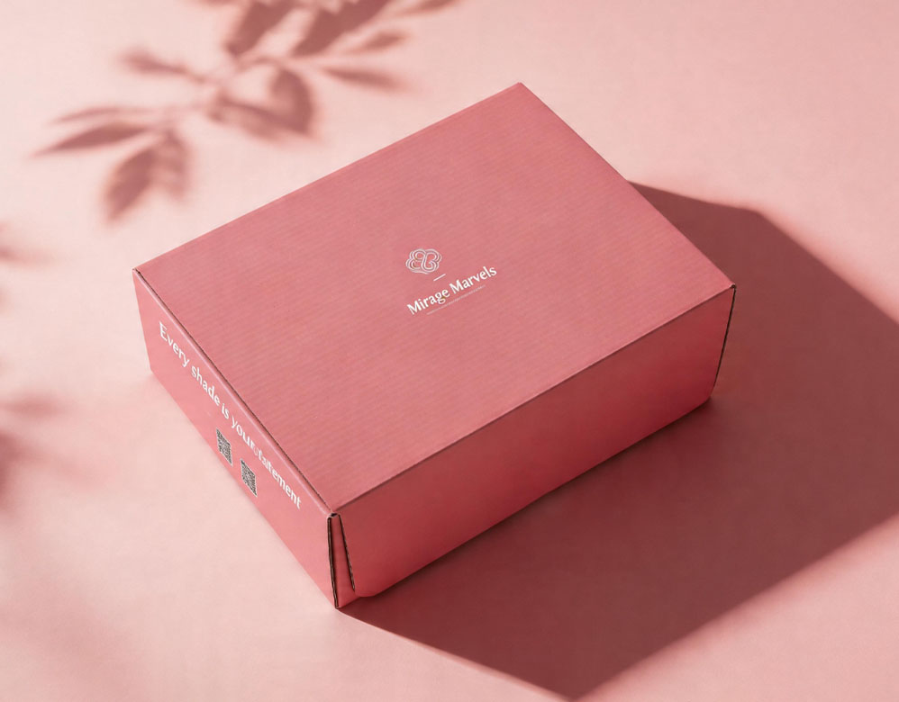 Custom Makeup Mailer Box Professional E-commerce Packaging Set