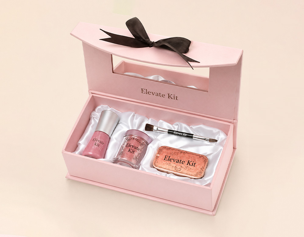Luxury Makeup Drawer Box Custom Sliding Rigid Cosmetic Packaging
