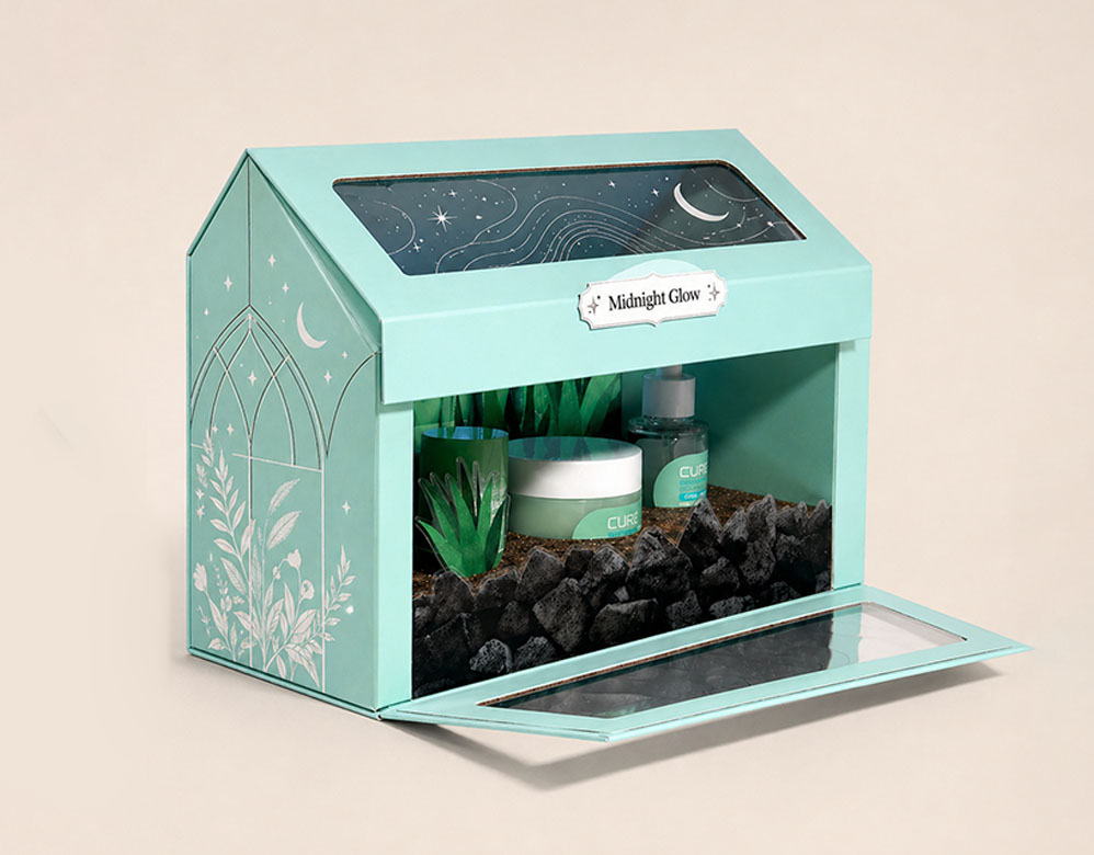 Prestige Beauty Presentation Box Bespoke Rigid Cosmetic Gift Set