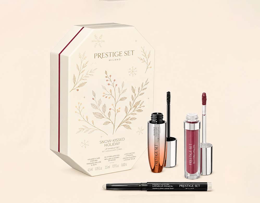 Luxury Hexagonal Makeup Packaging Set Unique Rigid Cosmetic Box