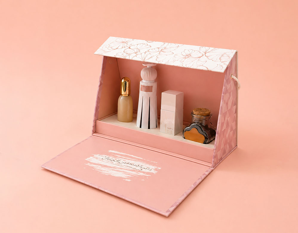 Prestige Beauty Presentation Box Bespoke Rigid Cosmetic Gift Set