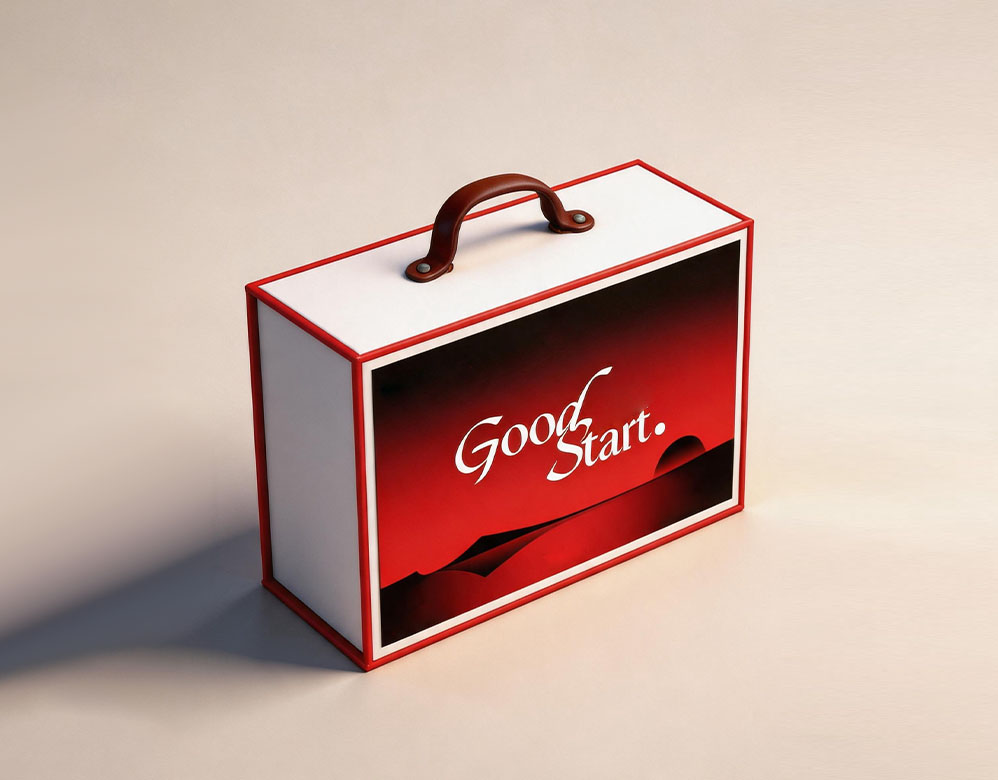 Custom Rigid Gift Box with Handle – Luxury Vietnam Factory