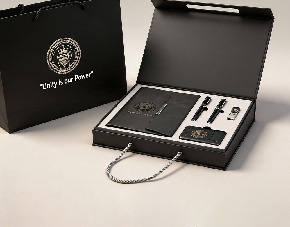 Custom Rigid Gift Box with Handle – Luxury Vietnam Factory