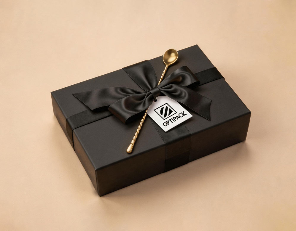 Custom Foldable Rigid Gift Box with Ribbon Closure – Vietnam Factory