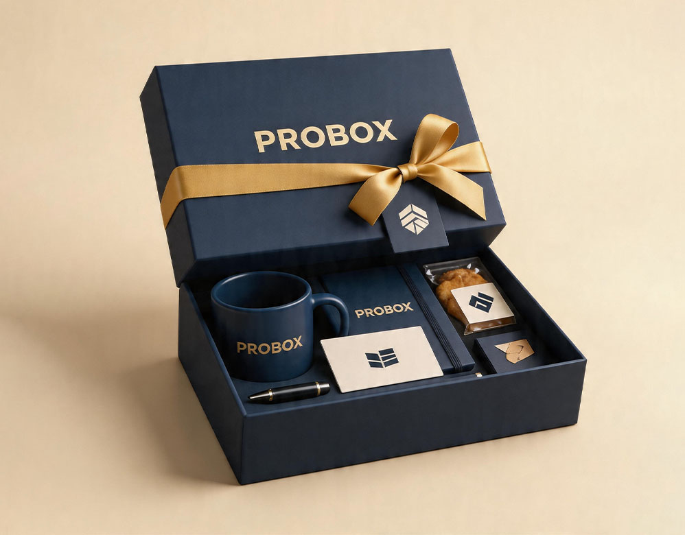 Custom Lid and Base Rigid Gift Box with Satin Ribbon – Vietnam Factory