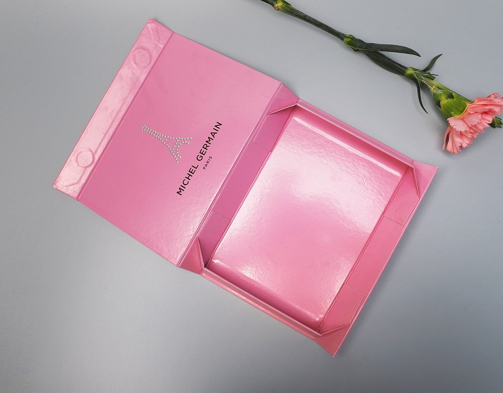 Pearl Pink Perfume Packaging- Folding Box Pearl Pink Perfume Packaging- Folding Box