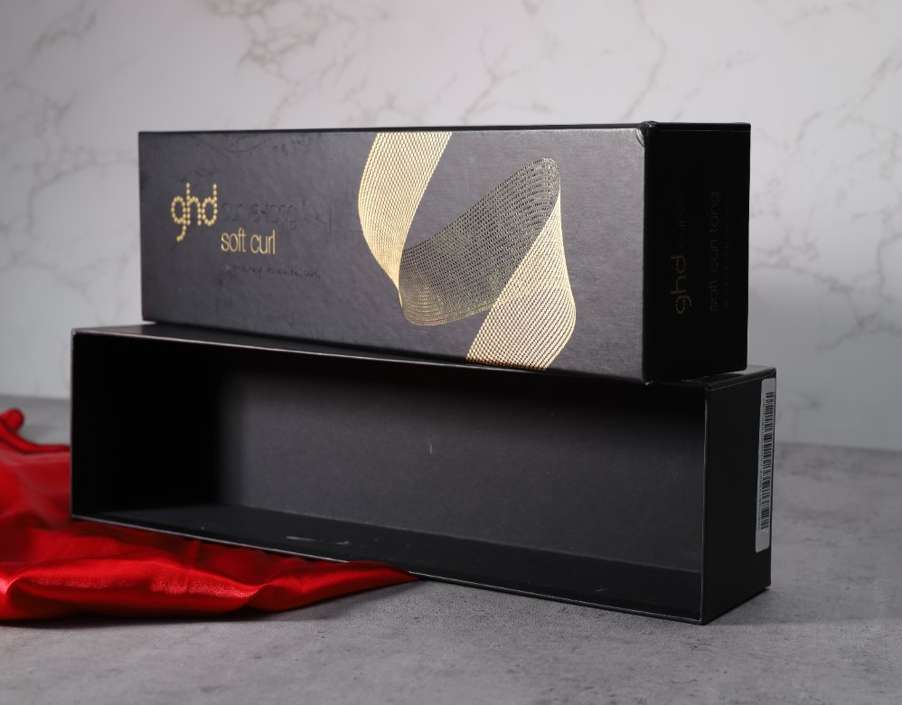 Hair curl tool gift packaging