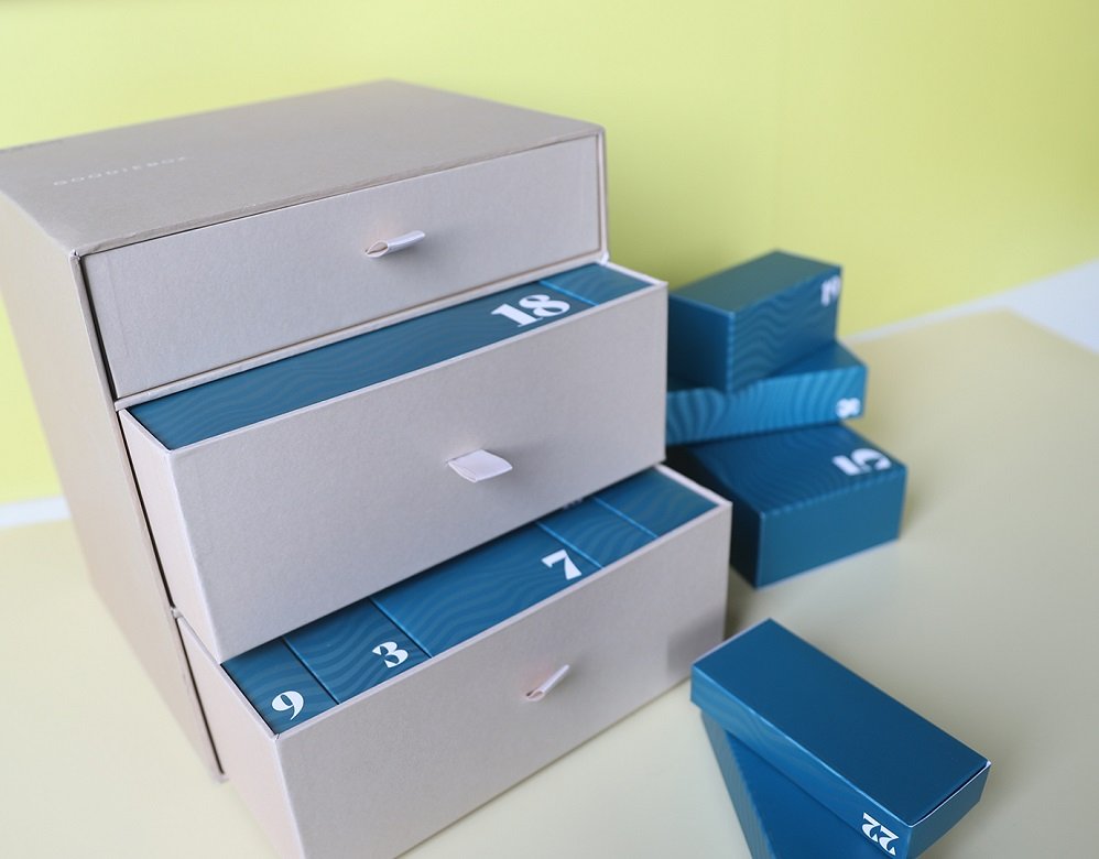 Triple Drawer Box Advent Calendar