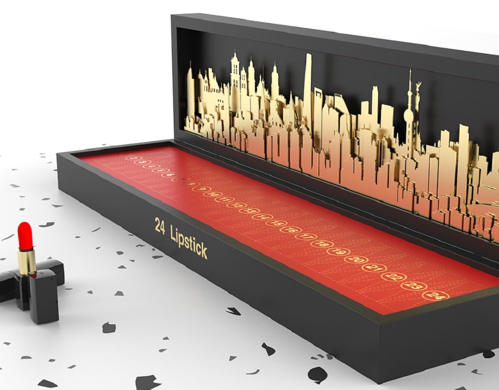 Pop-up Effect Lipstick Set Gift Packaging Box